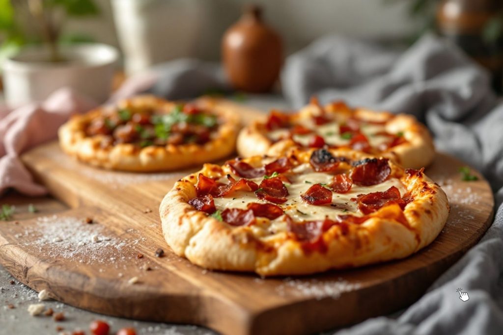 Receita de Esfiha Aberta no Estilo Habibs: Delícias em Quatro Sabores