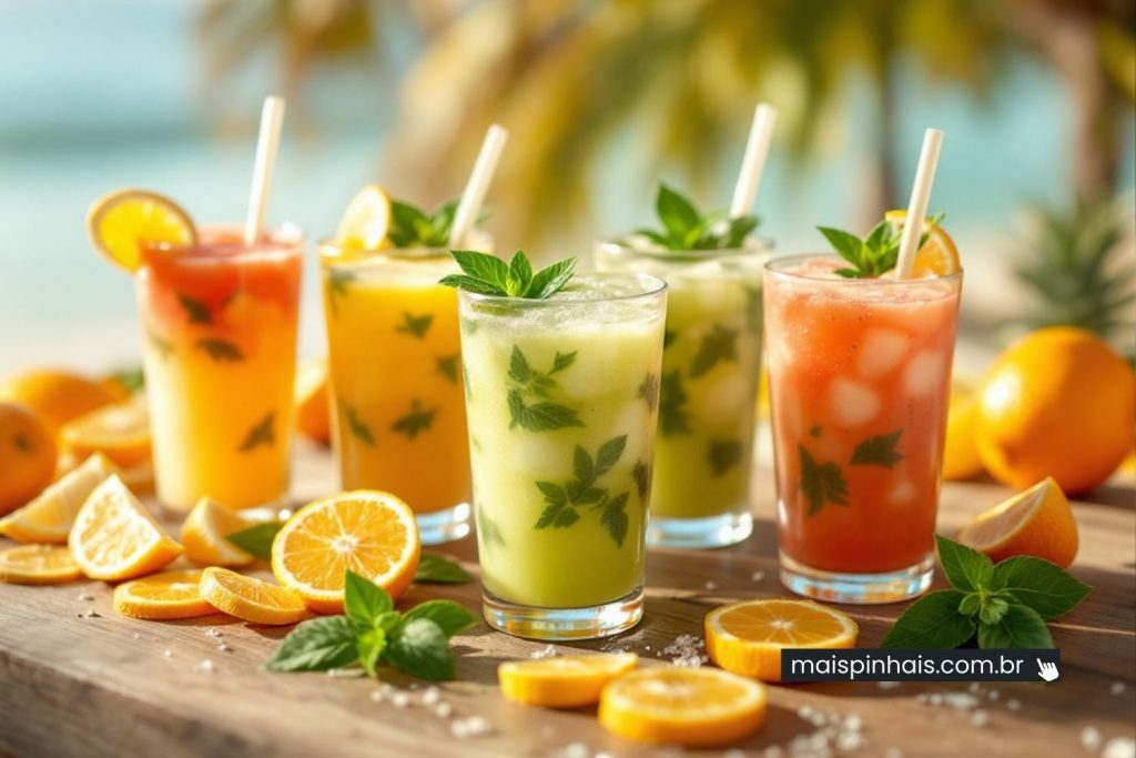 Sucos Refrescantes para o Verão: 5 Receitas para Combater o Calor