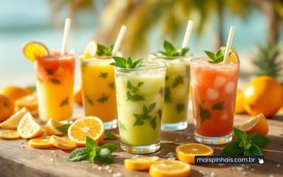 Sucos Refrescantes para o Verão: 5 Receitas para Combater o Calor