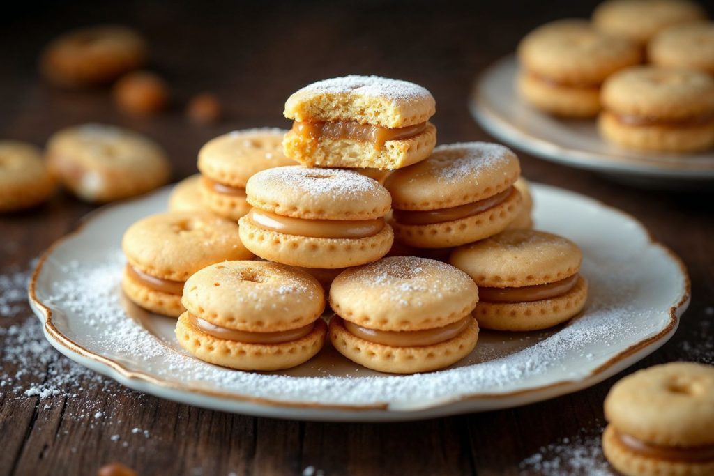 Casadinho de doce de leite: o biscoitinho amanteigado que derrete na boca