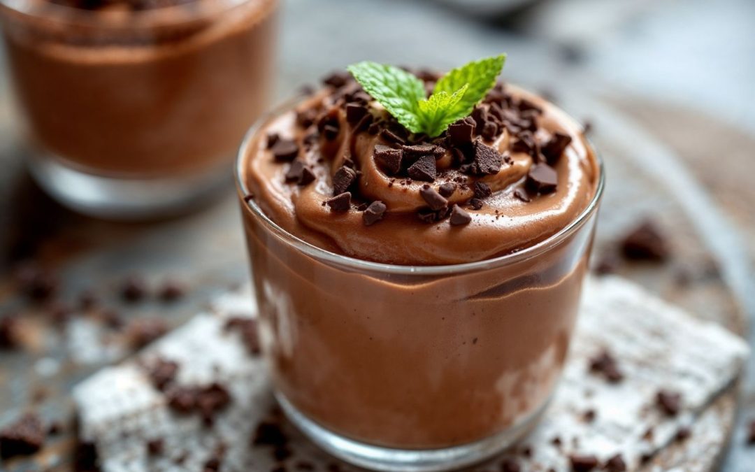 Mousse de chocolate de liquidificador: a sobremesa mais fácil e rápida do mundo!