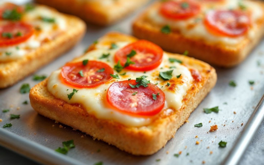 Pizza de pão de forma super rápida: Pronta em minutos