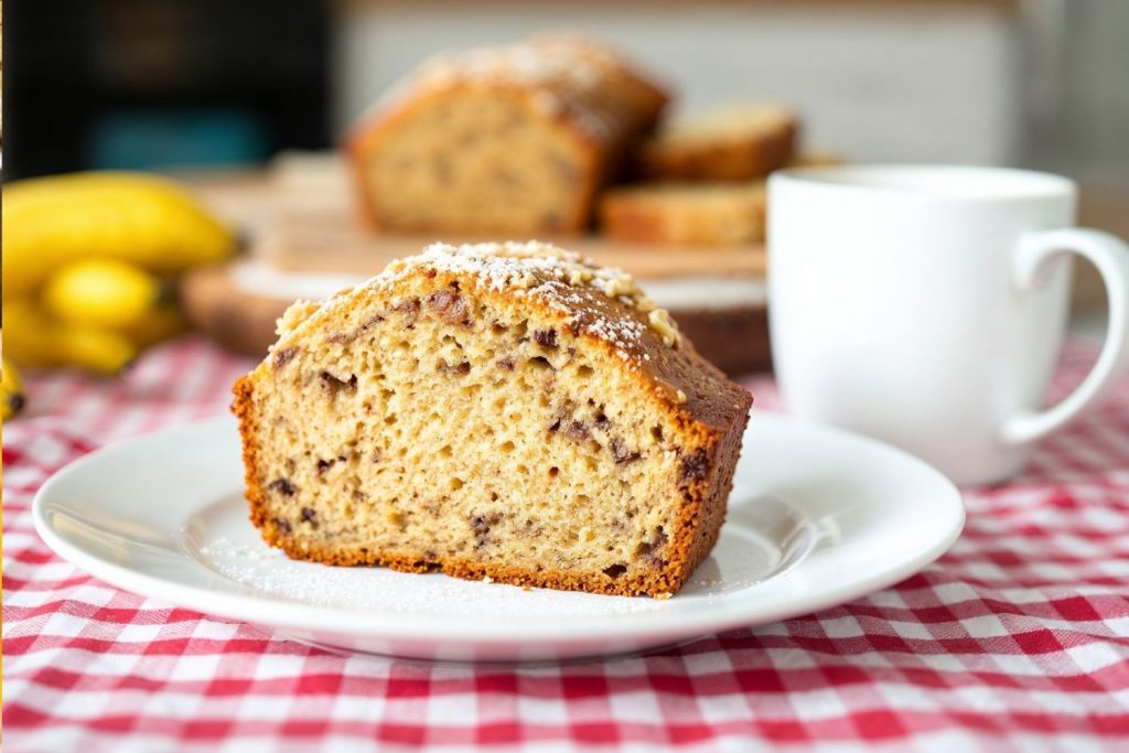 Receita de Bolo de Banana Perfeito. Fácil de fazer