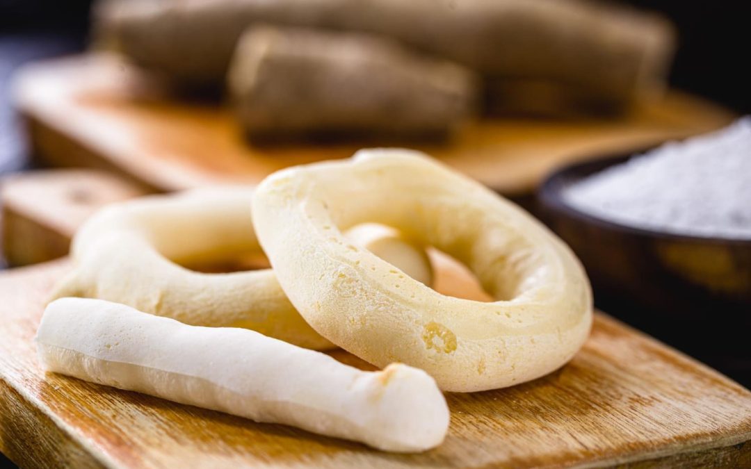 Biscoito de Polvilho Azedo Assado: sequinho, crocante e super fácil!