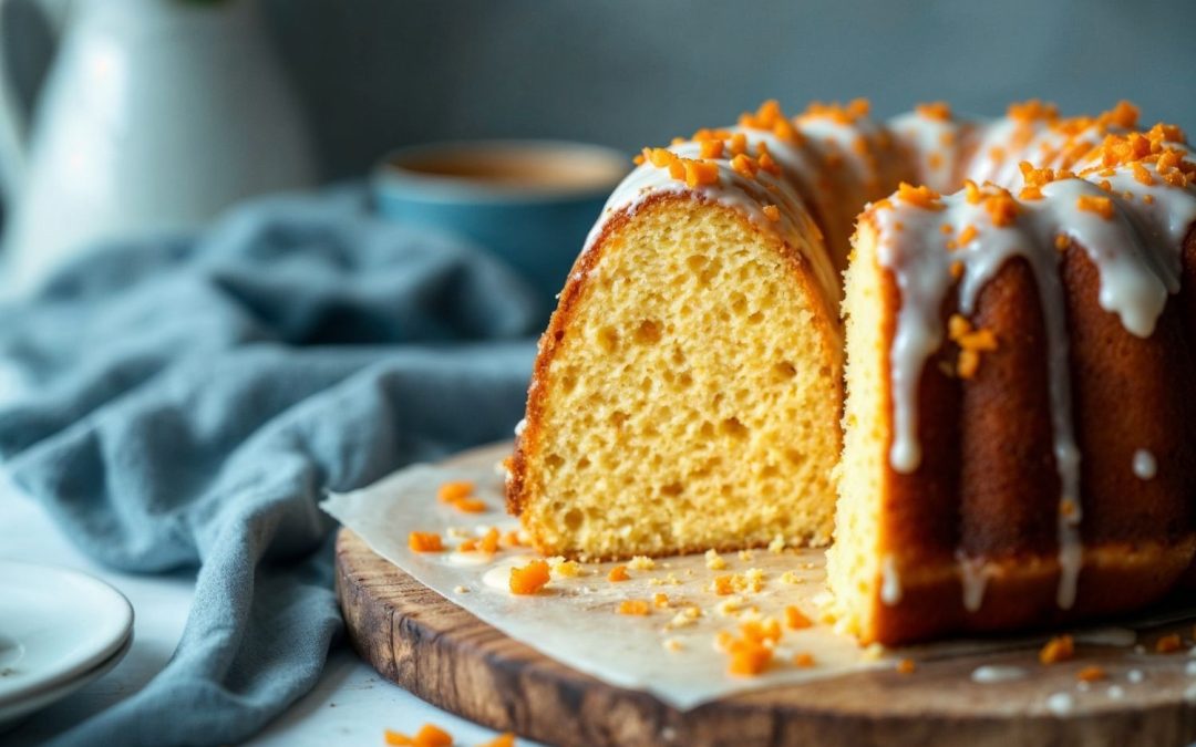 Bolo de laranja com casca no liquidificador: incrivelmente úmido, fofinho e aromático!