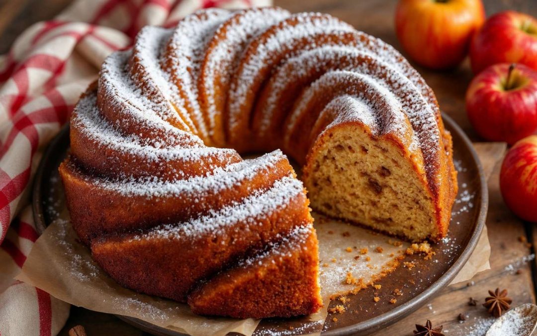 Bolo de maçã com canela fofinho: receita fácil para um café da tarde perfeito!