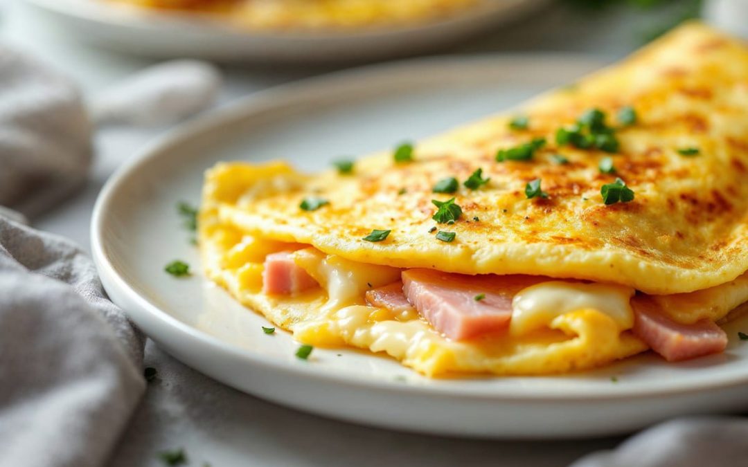 Omelete Perfeito em 5 Minutos: Jantar Leve, Rápido e Delicioso!