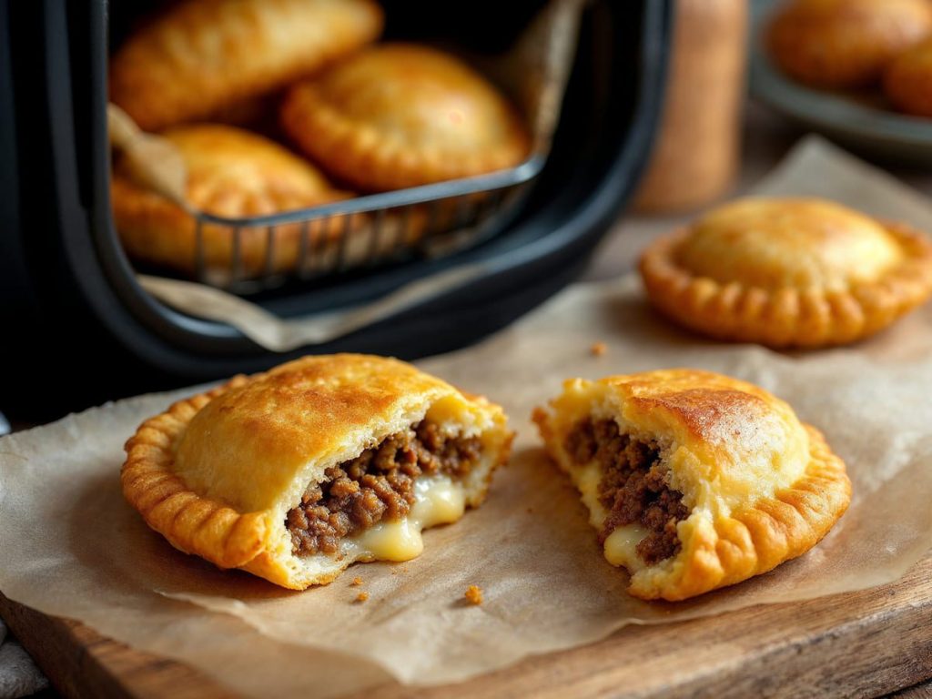 Pastel de Feira na Air Fryer: Crocante Igual, Sem Óleo e Sem Sujeira!