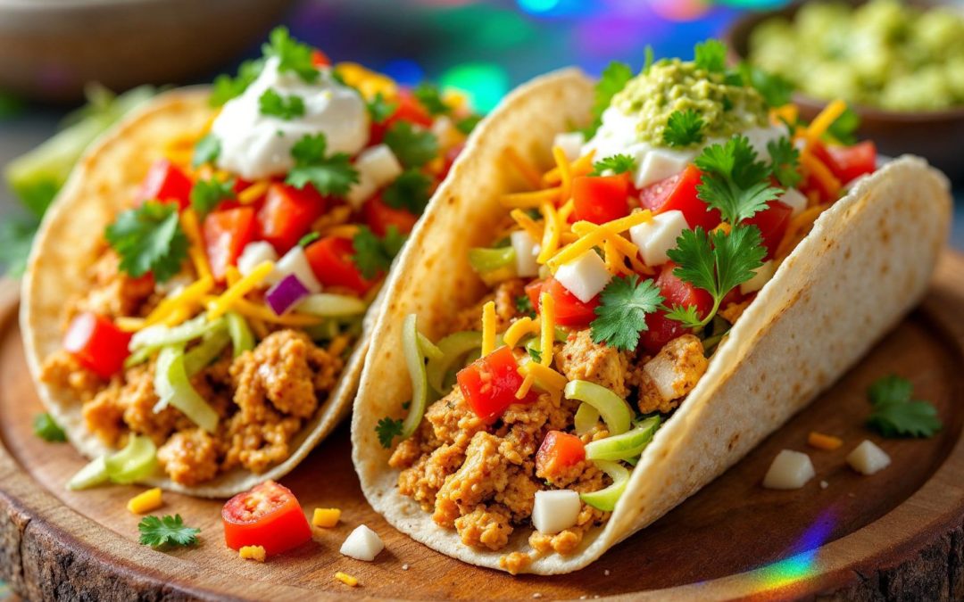 Tacos de Frango Fáceis: a receita rápida para sua Noite Mexicana em casa!