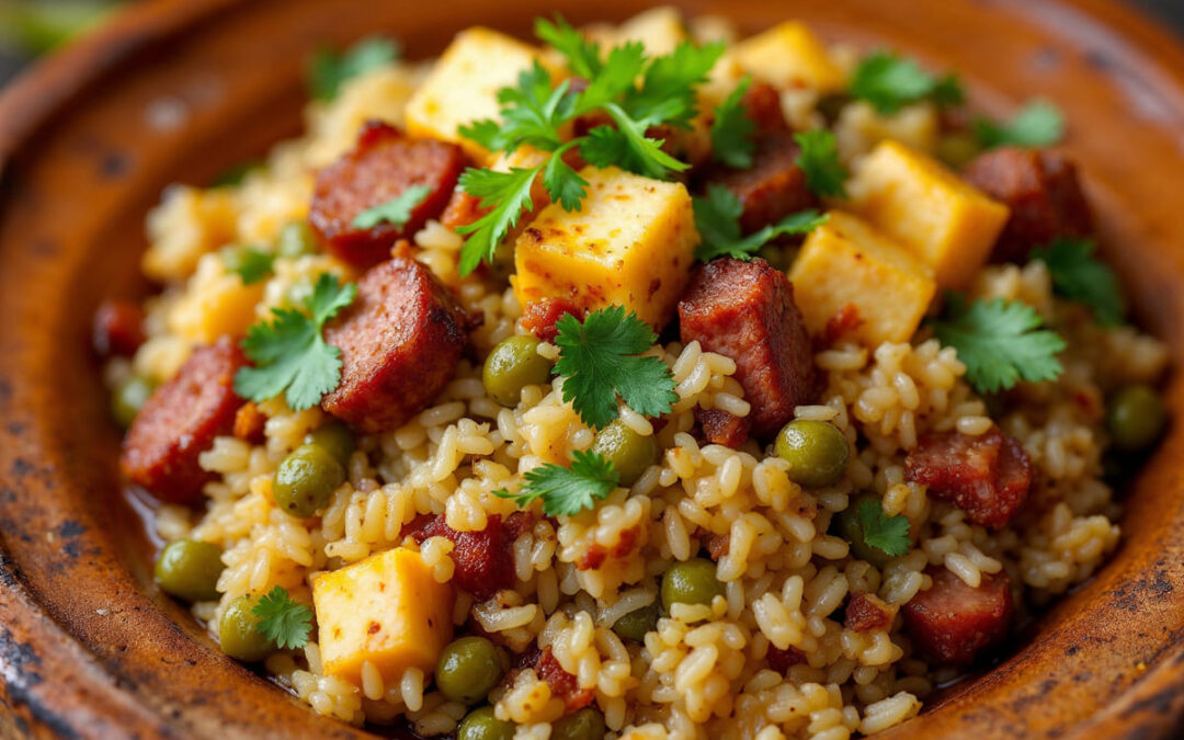 Baião de dois tradicional: O sabor do nordeste em um prato completo!