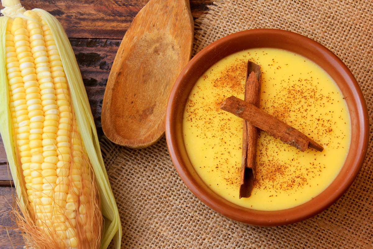 Curau de Milho Verde