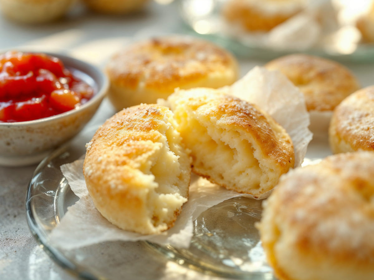 Pão de queijo de frigideira Pronto em 5 minutos e sem forno!