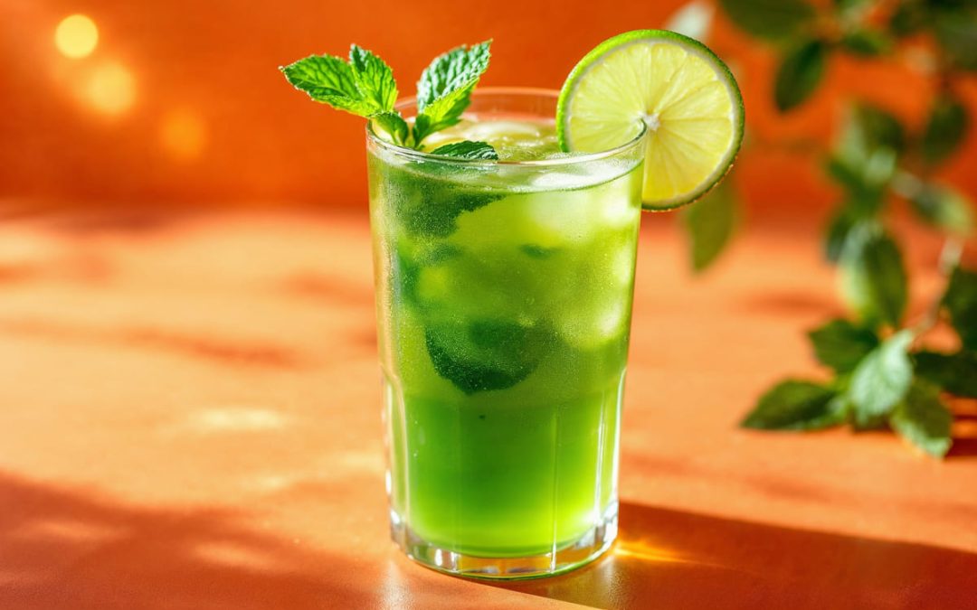 Suco detox verde simples: Refrescância e energia para o seu dia!