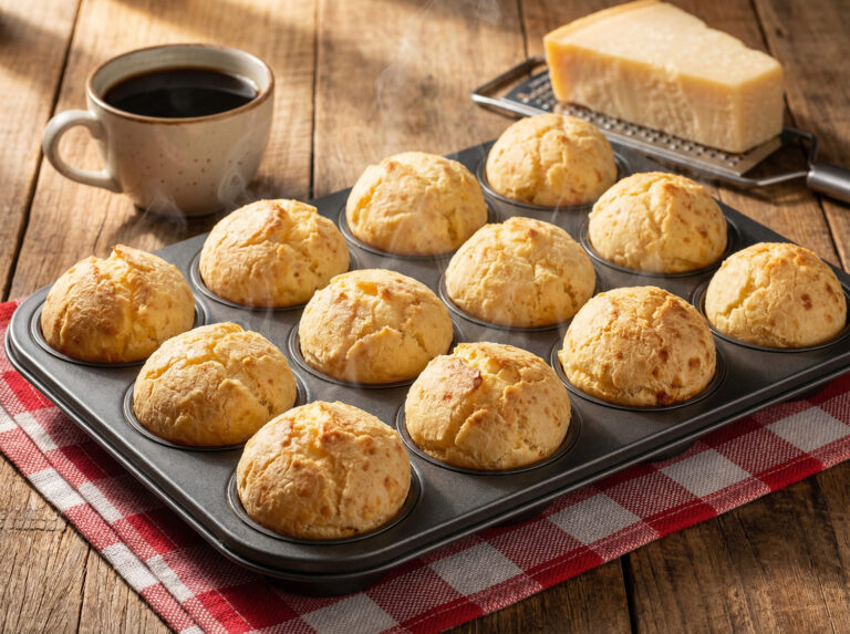Pão de Queijo de Liquidificador com Polvilho Azedo: Cresce Muito!